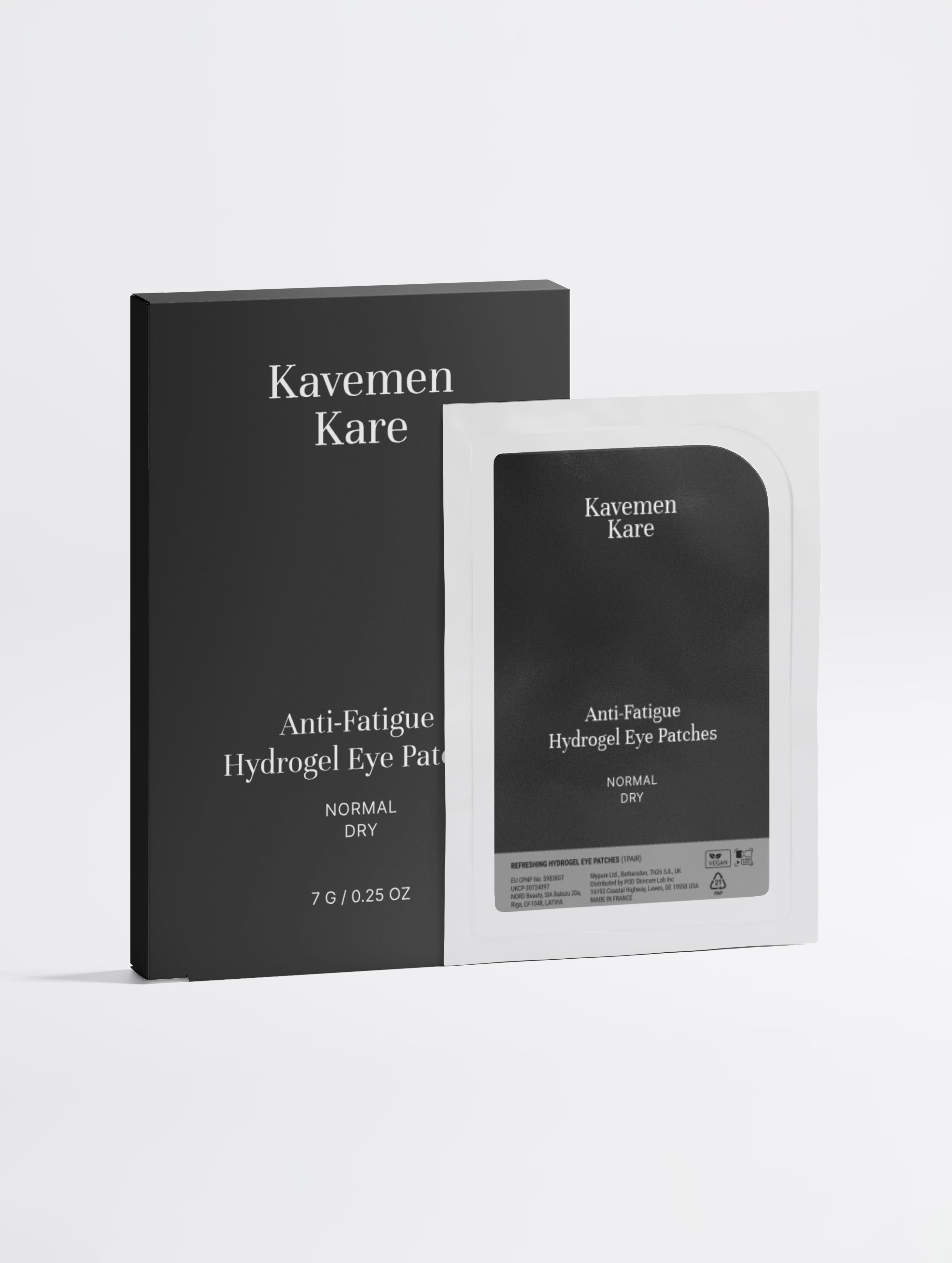 Anti-Fatigue Hydrogel Eye Patches